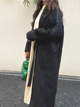 kicuri（キクリ）の「【低身長向け/きくりふく】キルティングコート  