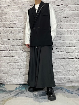 「KUUUPY（クーピー）のアイテム（その他パンツ）」を使った、まさきさん（メンズ・167cm）の秋コーディネート