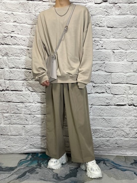 「ALTROSE（アルトローズ）のアイテム」を使った、まさきさん（メンズ・167cm）の秋コーディネート