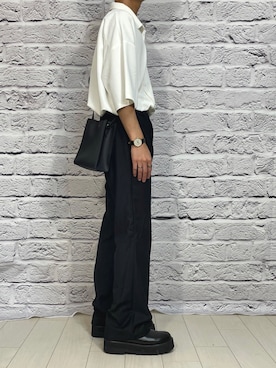 「ALTROSE（アルトローズ）のアイテム」を使った、まさきさん（メンズ・167cm）の夏コーディネート