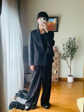 「アイテム（テーラードジャケット）」を使った、まさきさん（メンズ・167cm・20代）の秋コーディネート