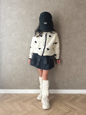 Ninaさん(キッズ・110cm)の冬コーディネート