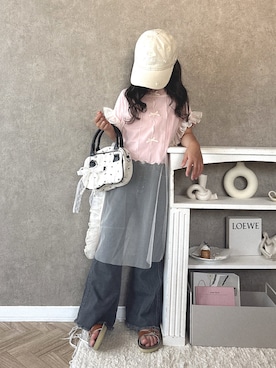 Ninaさん（キッズ・110cm）の春コーディネート