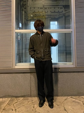 「JIL SANDER（ジルサンダー）のアイテム（ジャケット/アウター）」を使った、りょうたさん（メンズ・170cm）の夏コーディネート