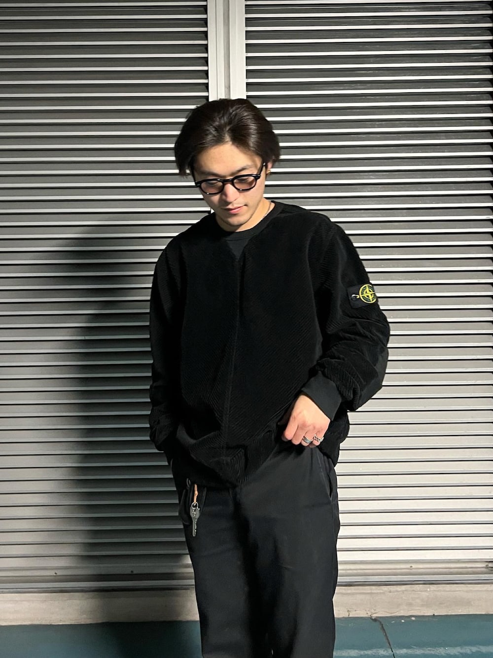 りょうた｜STONE ISLANDのスウェットを使ったコーディネート - WEAR