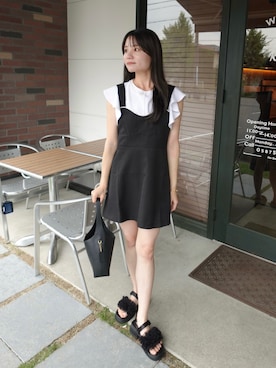 「ReFa（リファ）のアイテム」を使った、risaさん（レディース・161cm）の夏コーディネート