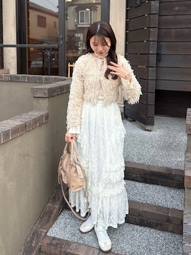 risaさん（レディース・161cm）の冬コーディネート