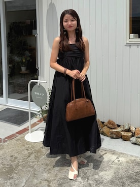 「Fabby fabby（ファビィーファビィー）のアイテム」を使った、risaさん（レディース・161cm）の夏コーディネート