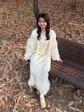 「アイテム（ビューティーグッズ）」を使った、risaさん（レディース・161cm）の冬コーディネート