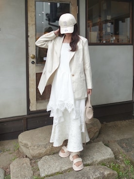 risaさん(レディース・161cm)の春コーディネート