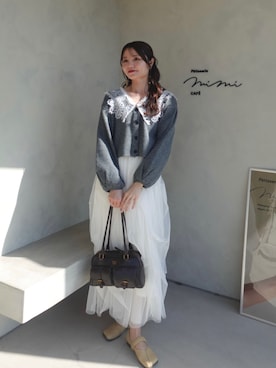 risaさん（レディース・161cm）の春コーディネート