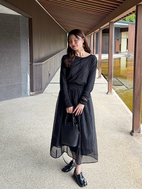 「アイテム（ビューティーグッズ）」を使った、risaさん（レディース・161cm）の秋コーディネート