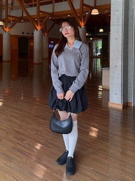 「アイテム（美容器具）」を使った、risaさん（レディース・161cm）の秋コーディネート