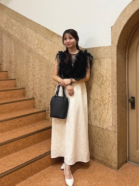 「アイテム（ベースメイク）」を使った、risaさん（レディース・161cm）の夏コーディネート