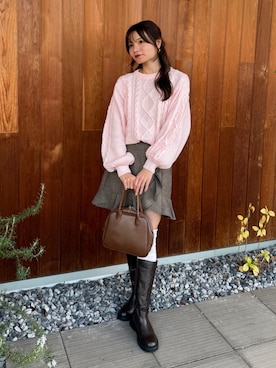 「アイテム（美容器具）」を使った、risaさん（レディース・161cm）の秋コーディネート