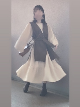 「e.r.g*（イーアールジー）のアイテム」を使った、aaayu.✿さん（レディース・151cm）の秋コーディネート