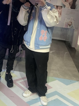 「GALFY（ガルフィー）のアイテム（ジャケット/アウター）」を使った、966さん（メンズ・175cm）の冬コーディネート