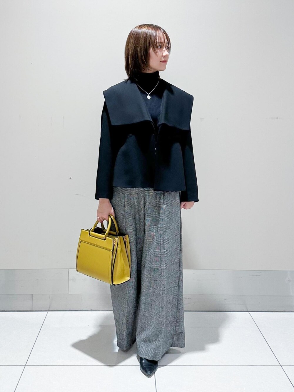 神崎恵さんコラボ　2WAYダブルクロスショートジャケット／ロペ　38 ROPE'（ロペ）の「【神崎恵さんコラボ】2WAYダブルクロスショート