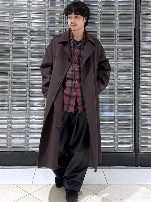 PENDLETON for WILD LIFE TAILOR】EX OPEN COLLAR SHIRT（シャツ