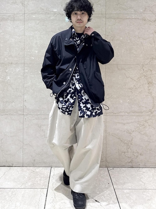 【ホワイト系（11）】アソート ビッグシルエット レギュラーカラーシャツ / ロングシーズン着用可能 ADAM ET ROPE'（アダムエロペ） シャツ アソート ビッグシルエット