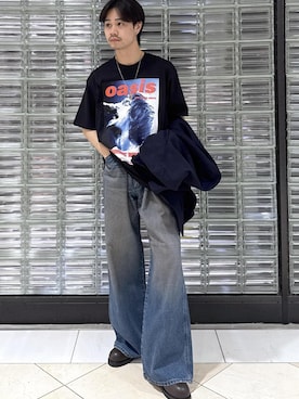 「アイテム（テーラードジャケット）」を使った、Ryu Miyazakiさん（メンズ・167cm）の夏コーディネート