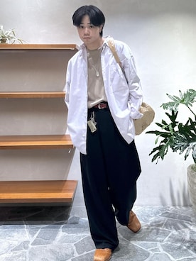 Ryu Miyazakiさん（メンズ・167cm）の夏コーディネート