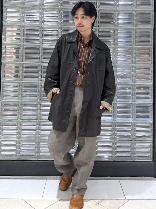 新品 定価79200円 ウォッシュド ラムレザー カーコート アダムエロペ 黒 新品 定価79200円 ウォッシュド ラムレザー カーコート アダムエロペ