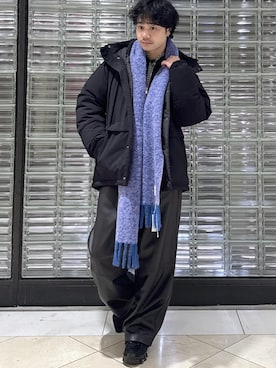 Ryu Miyazakiさん（メンズ・167cm）の冬コーディネート
