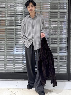 「初秋コーデ」｜「アイテム（デニムジャケット）」を使った、Ryu Miyazakiさん（メンズ・167cm）の秋コーディネート