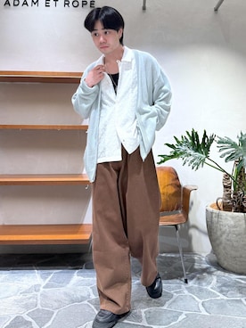 「FEMME」｜Ryu Miyazakiさん（メンズ・167cm）の春コーディネート