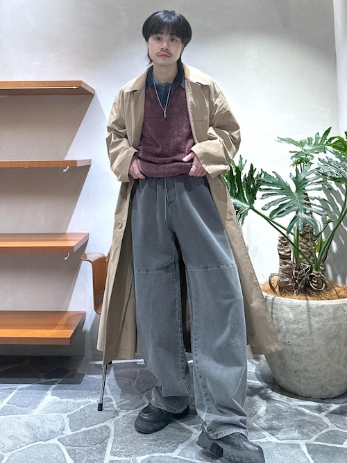 ADAM ET ROPE'（アダムエロペ）の「撥水 高密度ウェザー ステンカラー