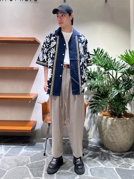 Ryu Miyazakiさん（メンズ・167cm）の夏コーディネート