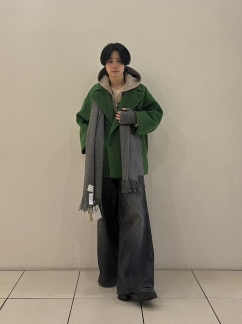 【THE INOUE BROTHERS together with ADAM ET ROPE'】大判ストール / UNISEX