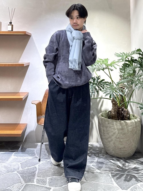 【THE INOUE BROTHERS...together with ADAM ET ROPE'】大判ストール / UNISEX