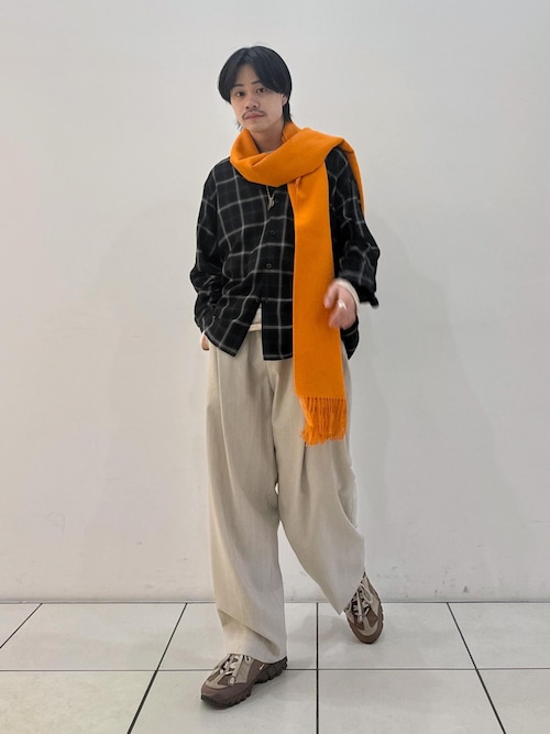 【THE INOUE BROTHERS together with ADAM ET ROPE'】大判ストール / UNISEX