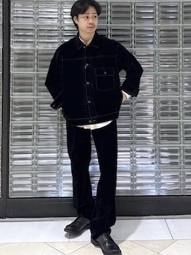 「初秋コーデ」｜「アイテム（デニムジャケット）」を使った、Ryu Miyazakiさん（メンズ・167cm）の秋コーディネート