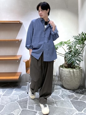 Ryu Miyazakiさん(メンズ・167cm)の夏コーディネート