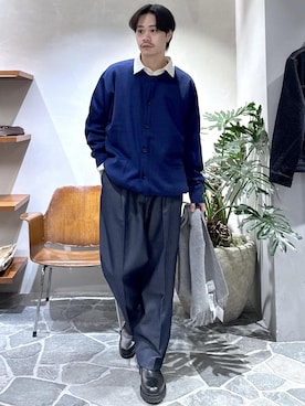 Ryu Miyazakiさん(メンズ・167cm)の冬コーディネート