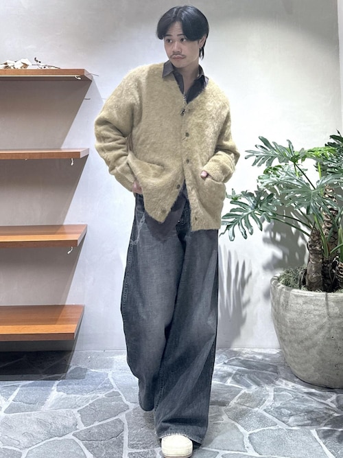 【WILD LIFE TAILOR】カートモヘア カーディガン