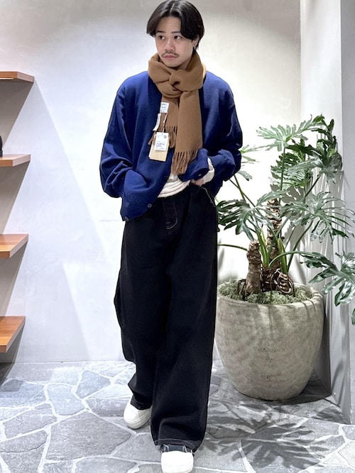 【THE INOUE BROTHERS together with ADAM ET ROPE'】大判ストール / UNISEX
