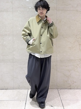 Ryu Miyazakiさん（メンズ・167cm）の春コーディネート