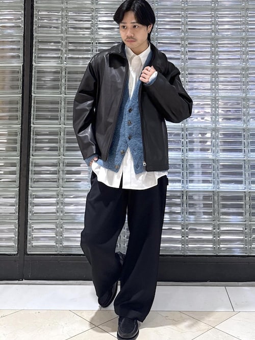 WILD LIFE TAILOR ワイルドライフテーラー カーディガン 黒 ADAM ET ROPÉ WILD LIFE TAILOR(アダム エ ロペ ワイルド ライフ