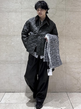 「アイテム（その他アウター）」を使った、Ryu Miyazakiさん（メンズ・167cm・20代）の冬コーディネート