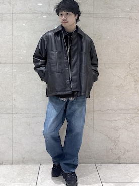 Ryu Miyazakiさん（メンズ・167cm）の冬コーディネート