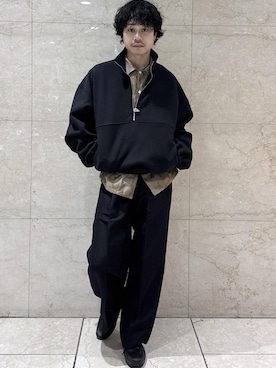 Ryu Miyazakiさん（メンズ・167cm）の冬コーディネート