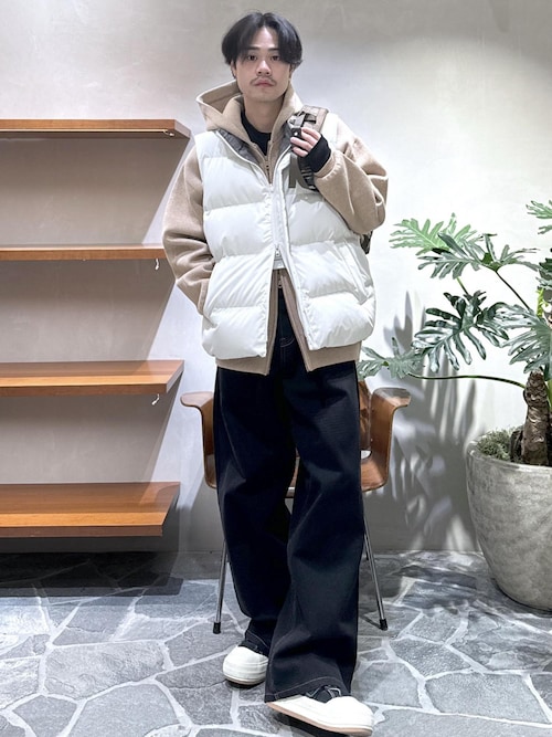 【ACT_81 Monta】REVERSIBLE VOLUME DOWN VEST