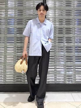 「アイテム（パンツ）」を使った、Ryu Miyazakiさん（メンズ・167cm・20代）の夏コーディネート