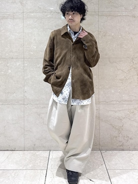 Ryu Miyazakiさん（メンズ・167cm）の春コーディネート