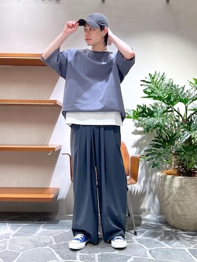 Ryu Miyazakiさん（メンズ・167cm）の夏コーディネート