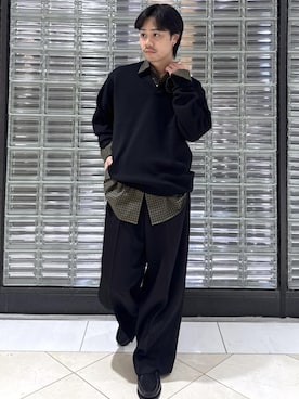 「パンツスタイル」｜Ryu Miyazakiさん（メンズ・167cm・20代）の秋コーディネート